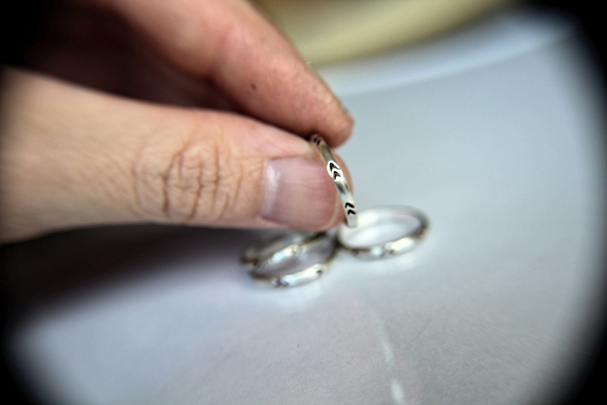 Stamped Arrow Ring, Double Arrow Ring, Sterling Half Round Ring, Knuckle Ring, Knuckle Rings, Stacking Rings, Above Knuckle Ring, Rings,