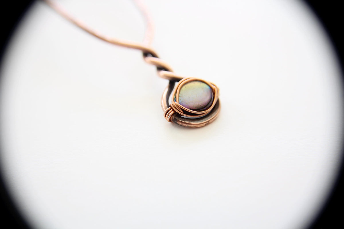 Mother of Pearl Hair Fork, Mother of Pearl Hair Jewelry, Copper Hair Fork, Gemstone Hair Fork, Copper hair Sticks, Simple Hair Fork, Gift