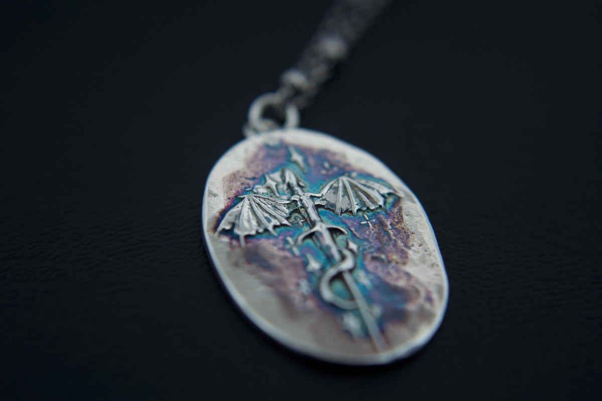 Dragon Necklace, Dragon Pendant Necklace, Mythology Necklace, Dragon Necklace, Mythology Creature, Sword and Dragon, Celestial Dragon, Gift