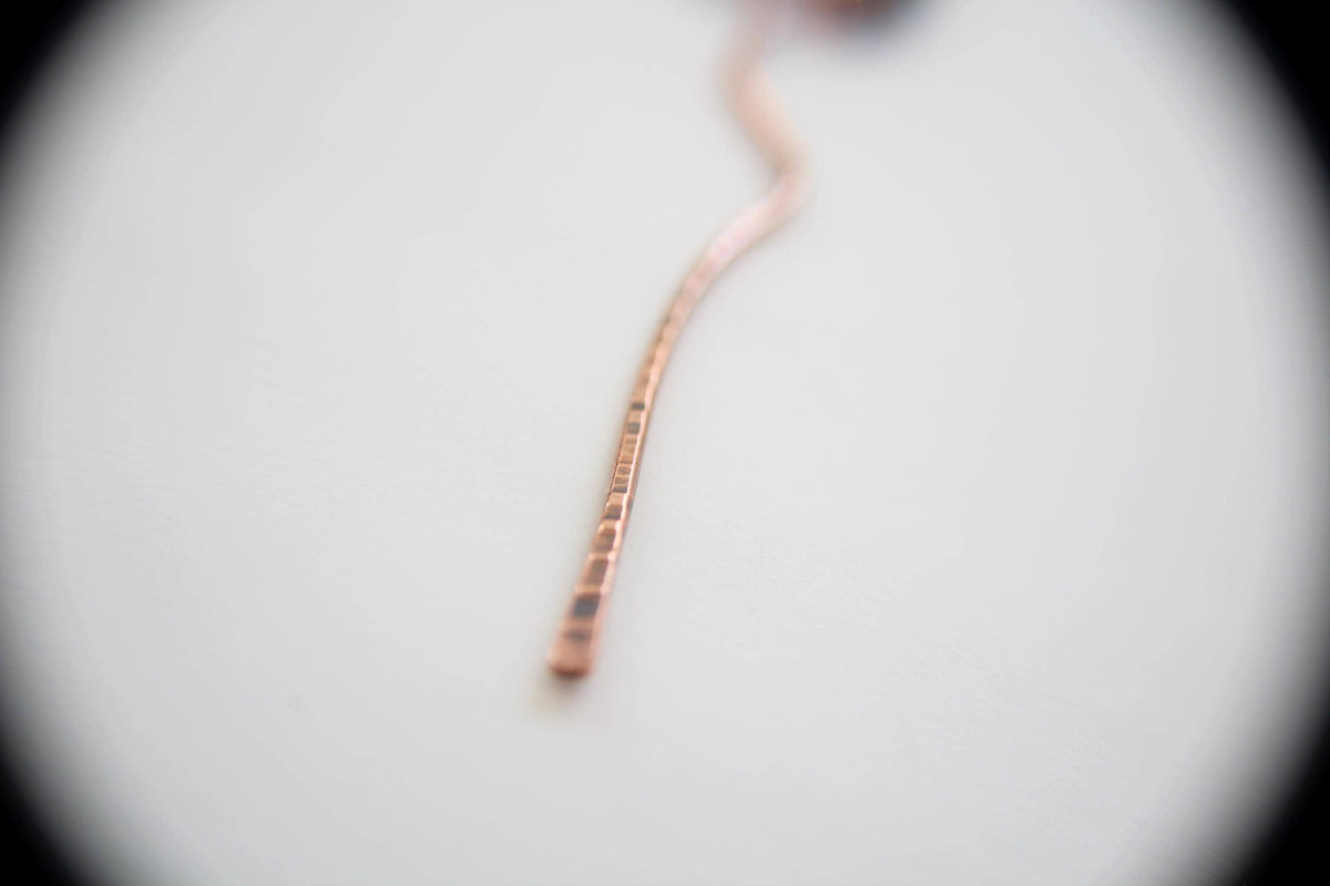 Spiral Pearl Hair Stick, Peacock Pearl Hair Stick, Wavy Hair Stick, Copper Pearl Hair Stick, Spiral Hair Stick, Pearl Hair Stick,Copper Fork
