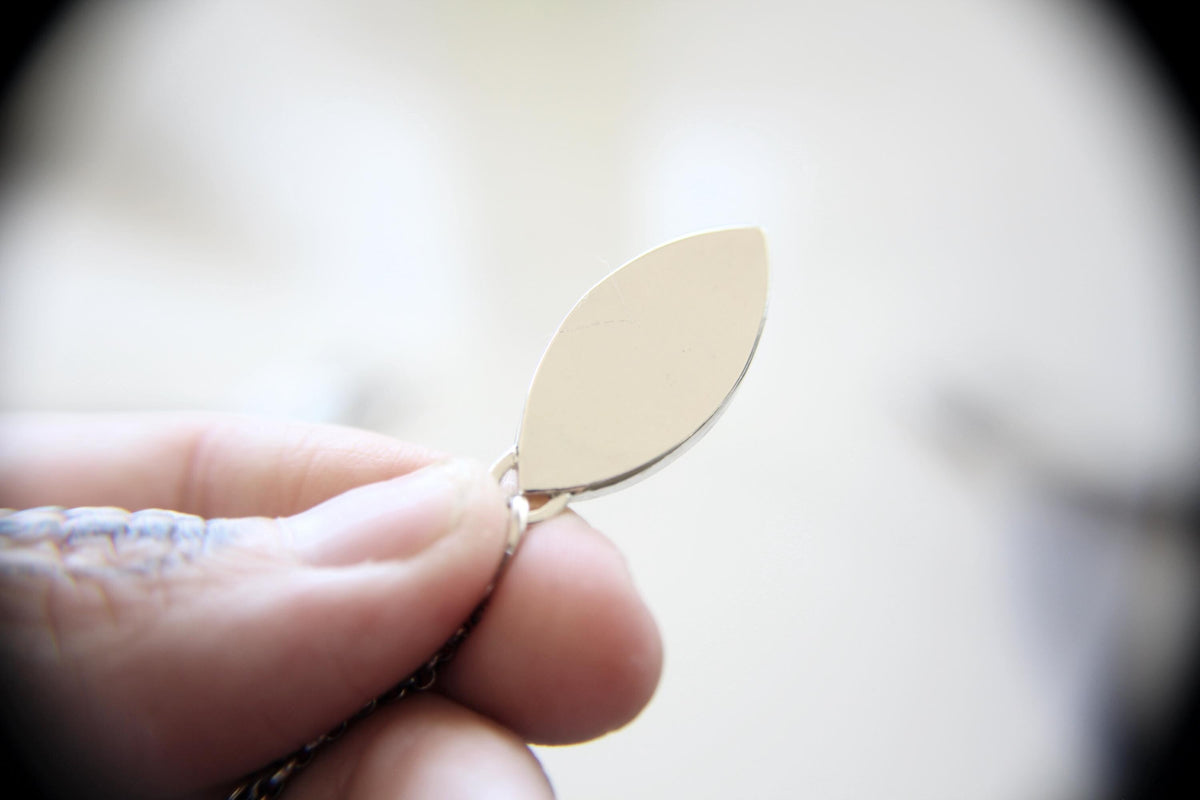 Marquise Selenite Necklace, Selenite Necklace, Marquise Necklace, White Stone Necklace, Cleansing Necklace, Marquise Gemstone,Spiritual Gift