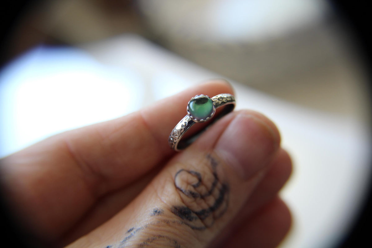 Lotus Ring Set, Lotus Flower Ring, Yoga Ring, Zen Ring Set, Yoga Jewelry,Rainbow Topaz Ring,Gift,Sterling Rings, Lotus Ring Stack,Topaz Ring