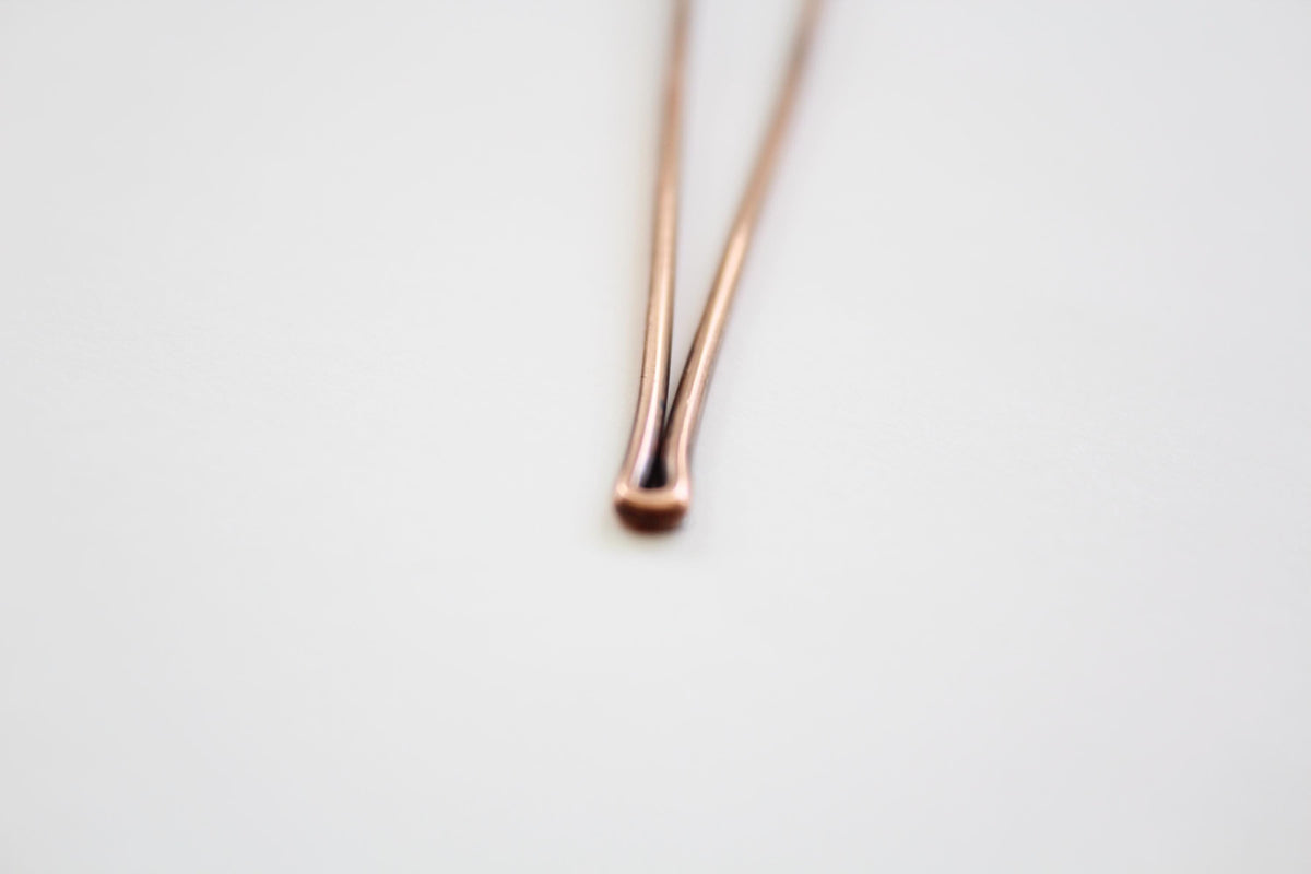 Jade Copper Hair Fork, Jade Hair Pin, Natural Jade Bead, V Shaped Hair Pin, Natural Jade Gemstone Hair Stick, Jade Jewelry, Jade, Gift