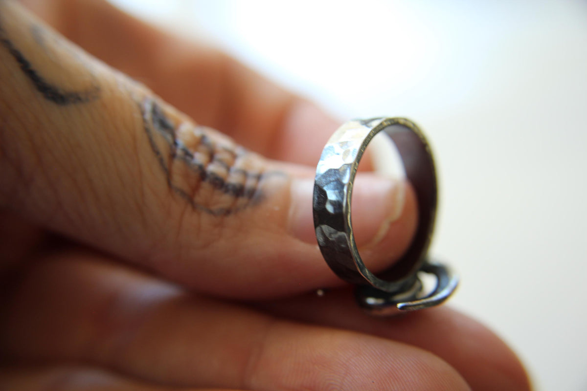 Crescent Moon Ring Set, Moonstone Ring, Crescent Moon Ring, Faceted Moonstone Ring, Beaded Moon Ring, Crescent Moon, Moon Jewelry,Moonstone