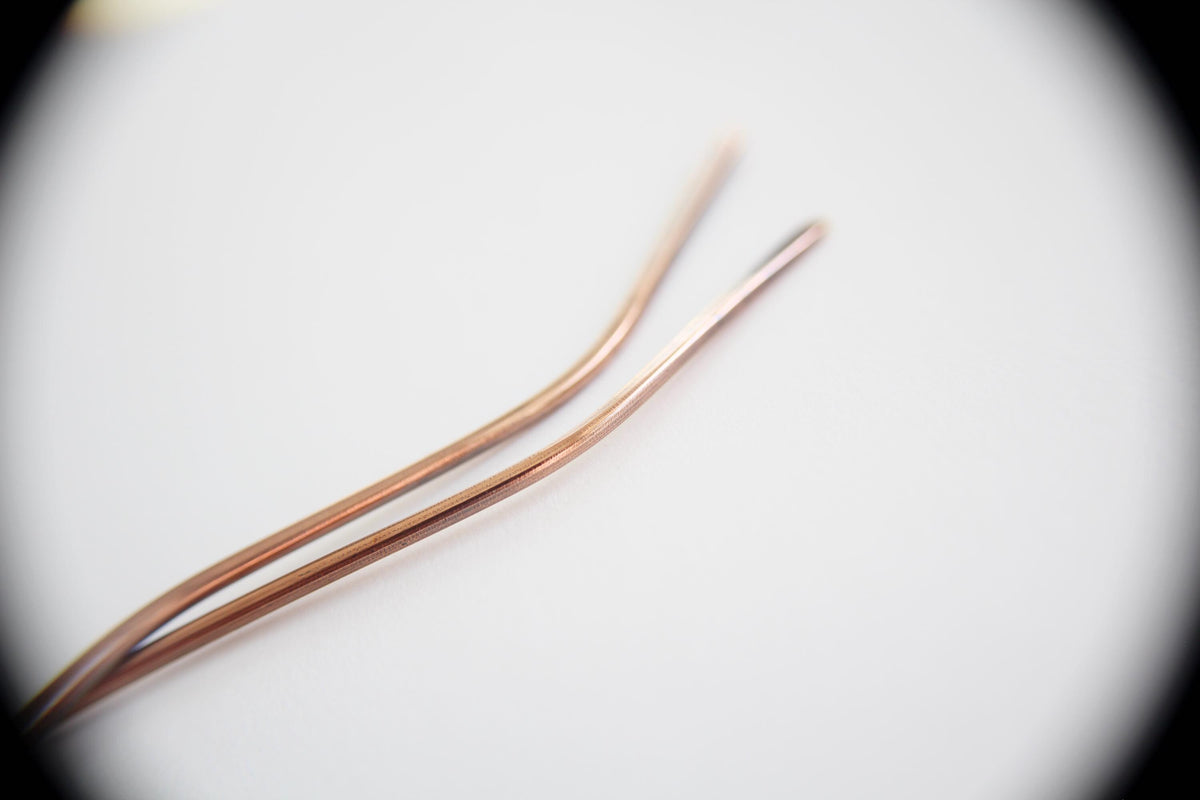 Turquoise Hair Stick Set, Copper Hair Sticks, Wave Hair Sticks, Hammered Hair Stick Pins, Hair Accessories, Turquoise Hair Pins, Gift