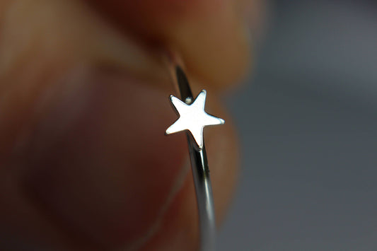 Tiny Star Ring, Super Tiny Star Ring, Silver Star Ring, Shooting Star Ring, Little Star Ring, Your My Star Ring, Simple Star Ring, Gift