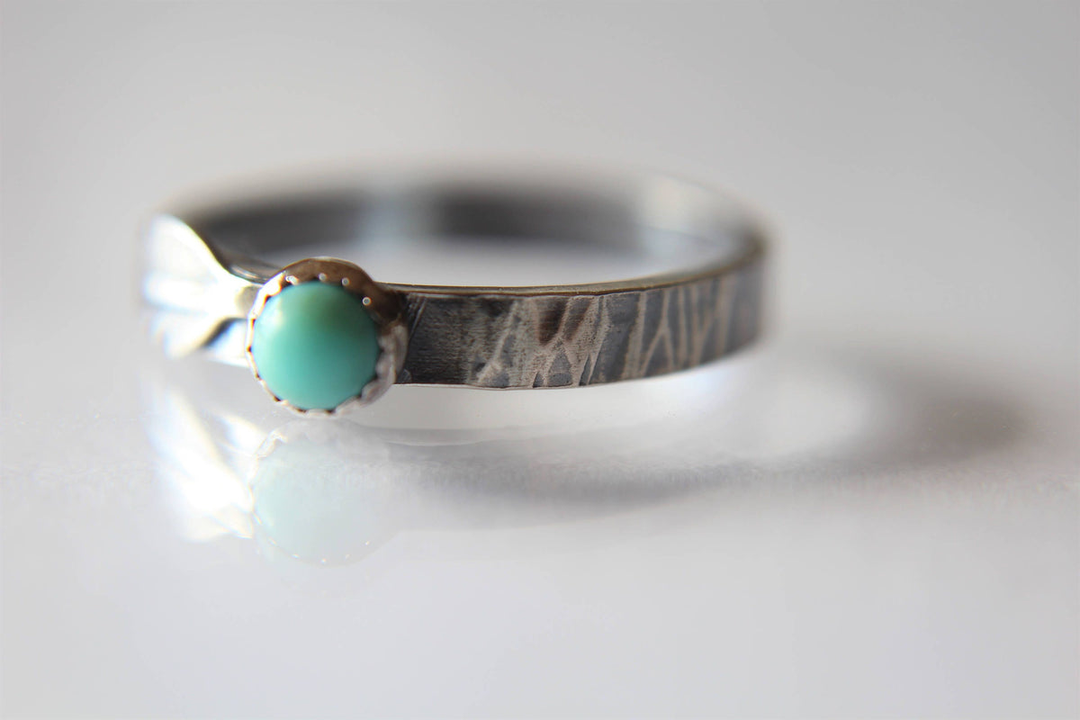 Turquoise Feather Ring, Feather Ring, Turquoise and Silver, Turquoise Ring, Sterling Silver Ring, Feather and Turquoise, Customizable, Gift