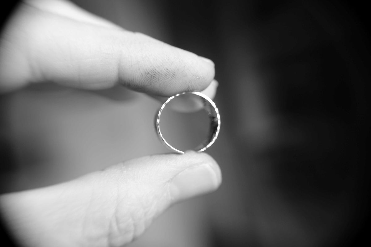 Textured Knuckle Ring, Wide Band Knuckle Ring, Sterling Knuckle Ring, Stacking Rings, Knuckle Band, Hammered Knuckle Ring, Adjustable Rings