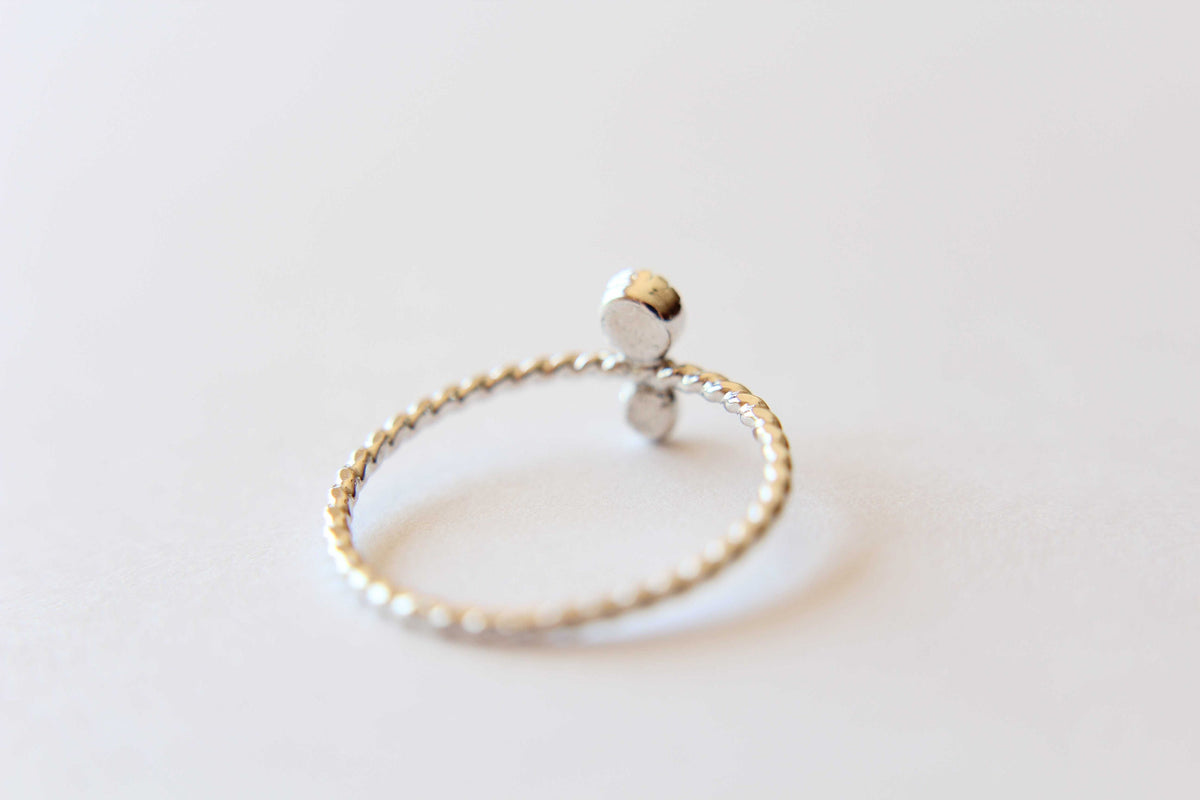 Turquoise Ring, Boho Turquoise Ring, Simple Boho Turquoise Ring, Simple Boho Ring, Boho Jewelry, Simple Stacking Ring, Turquoise Jewelry