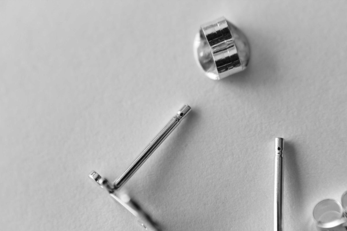 Sterling Silver Anchor Earrings, Anchor Stud Earrings, Tiny Sterling Silver Anchor Stud Earrings, Small Anchor Post Earrings, Tiny Anchor