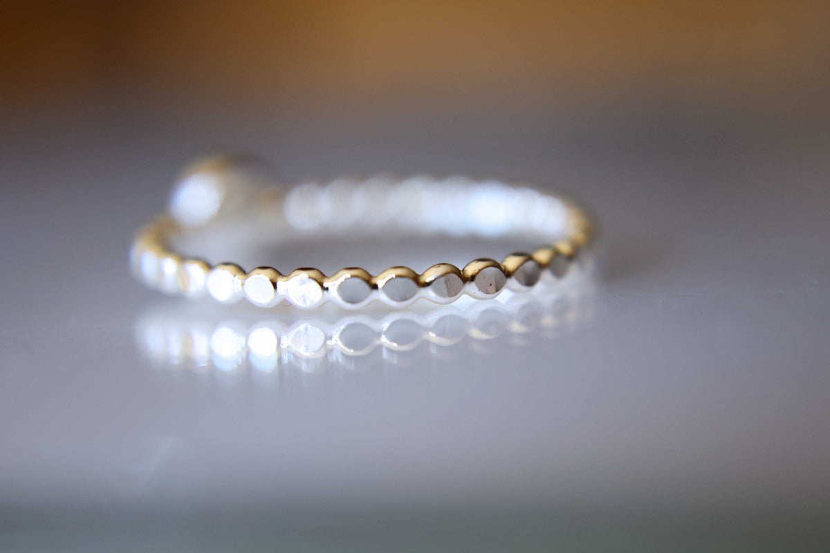 Moonstone Stacking Ring, Moonstone Ring, Engagement Ring, June Birthstone, White Moonstone, Gemstone Stacking Ring, White, Moonstone, Gift