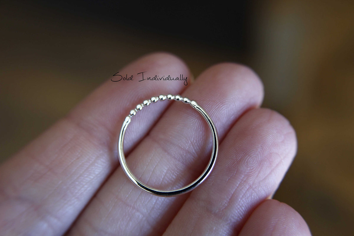 Beaded Ring,Modern Ring,Unique Ring,Boho Ring,Thumb Ring,Simple Ring,Stacking Ring,Minimalist Ring,Contemporary Ring,Everyday,Chic,Style