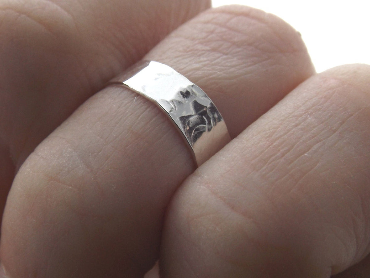 Textured Knuckle Ring,Wide Band Knuckle Rings,Sterling Knuckle Rings,Stacking Rings, Knuckle Armour, Hammered Knuckle Ring, Rings