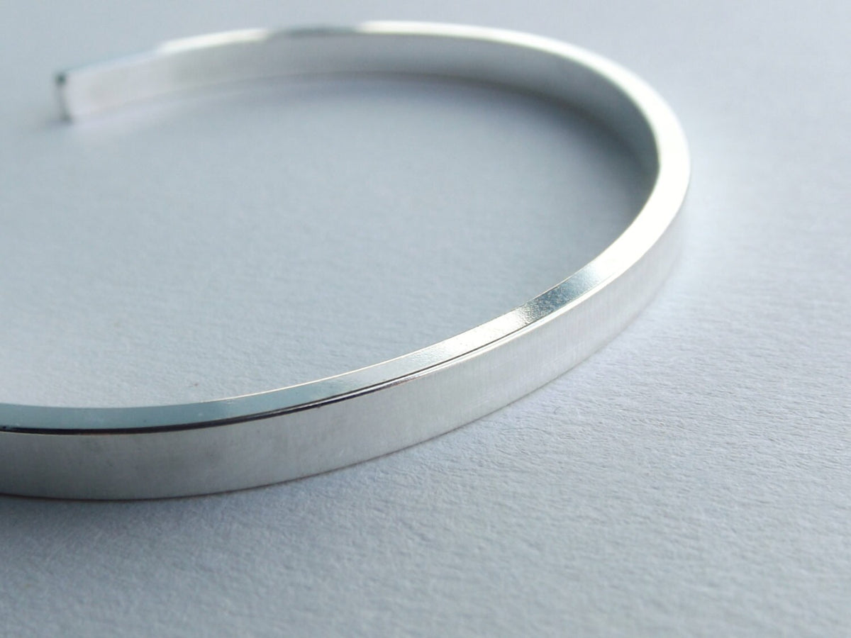 Simple Silver Cuff Bracelet, Wide Silver Stacking Cuff, Modest Cuff Bracelet, Thick Cuff Bracelet, Cuff, Simple, Layering Cuff, Thick Cuff