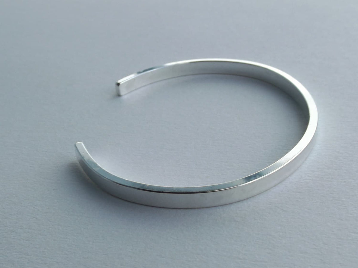 Simple Silver Cuff Bracelet, Wide Silver Stacking Cuff, Modest Cuff Bracelet, Thick Cuff Bracelet, Cuff, Simple, Layering Cuff, Thick Cuff