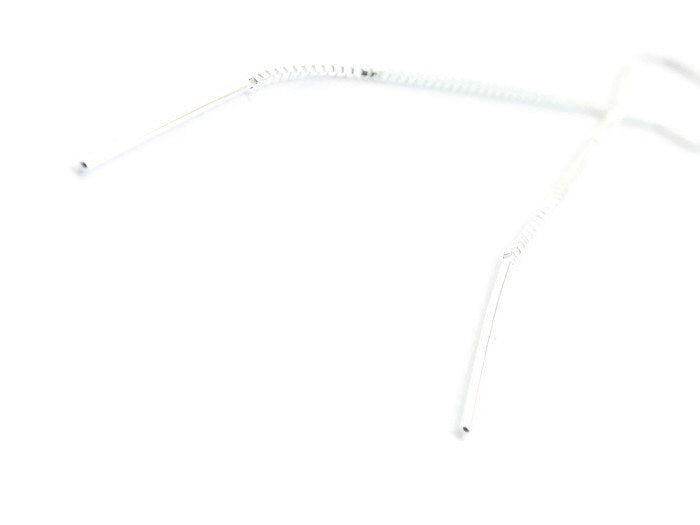 Threader Earrings,Simple Threaders,Super Tiny Bead Threader,Sleek Earrings,Simple Everyday,Modern Jewelry,Unique Slender,Silver Drop Earring